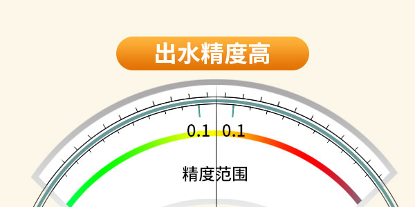 出水水温精度±0.1℃